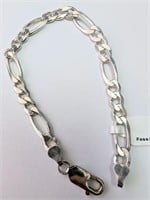 $150 Silver 13.62G 8"  Bracelet
