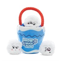 BARK Snowball Holiday Dog Toy - Snow Much Fun
