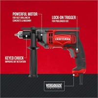 CRAFTSMAN 1/2-in 7-Amp Corded Hammer Drill