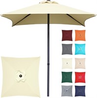 4.9 ft Patio Umbrella - UV Waterproof