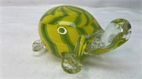 Blown Glass Turtle Ornament