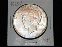 1925-S Peace $1