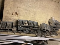 Old awning parts