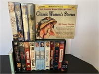 Various VHS Movies & Cassette Audio Books