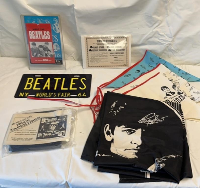 Comic Books, Original Beatles, Elvis, Records, Cards & More
