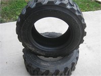 (4) 10-16.5 Skidsteer/ Backhoe Tires
