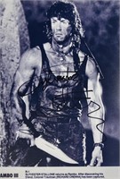 Autograph COA Rambo Photo