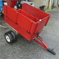 Dual Wheel Trailer for Garden Tractor