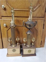 Vintage miss Wayne County Goldsboro trophies
