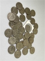 (34) JFK Halves Clad Mainly 1971-1979