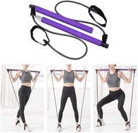 Johiux Portable Pilates Bar Kit with Resistance
