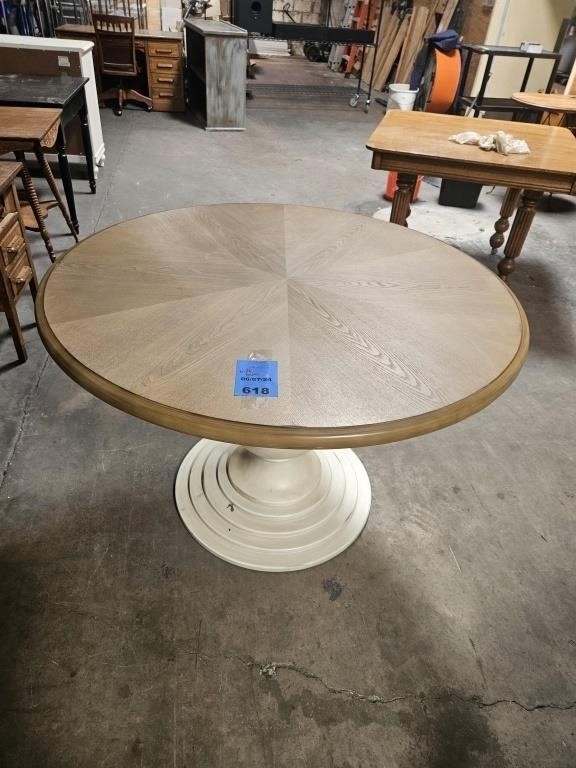 Round Wooden Table