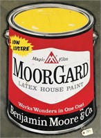 "MoorGard Latex House Paint" Metal Sign