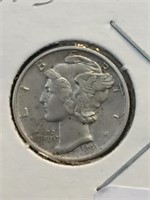 1941-S Mercury Dime Silver