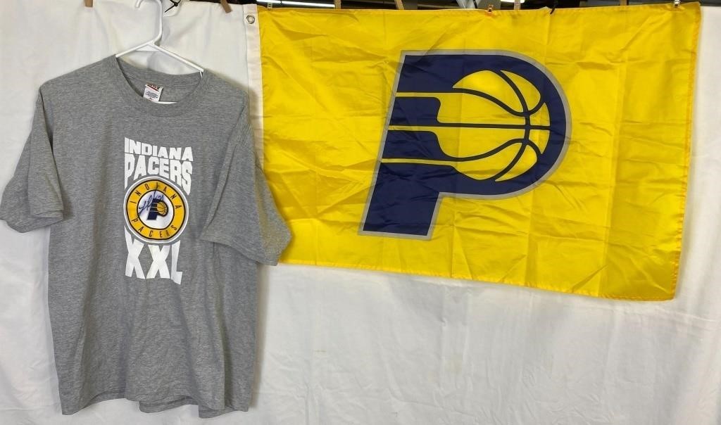 Autographed Pacers Tshirt XL (Thaddeus Young?)