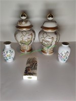 Oriental Themed Vases