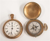 Taylor Ceebynite Compass, Pocket Watch