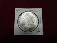 1885o Morgan Silver Dollar - MS63