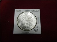 1885 Morgan Silver Dollar - MS64