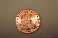 1836 .999 Copper Token
