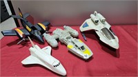 Space Ships and plane lot
