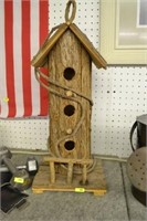 Log Birdhouse