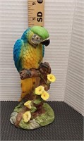 Parrot figurine.  7.5in tall