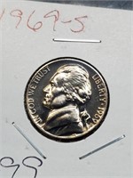 1969-S Proof Jefferson Nickel