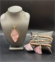 Boutique Bracelets And Pendant Necklace