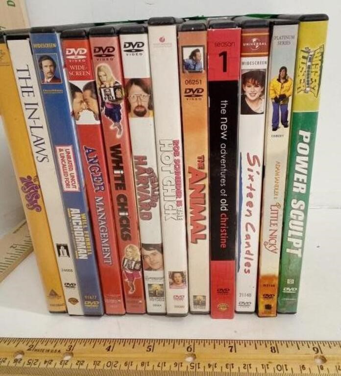 Assorted Comedy/Self-help & More DVDS