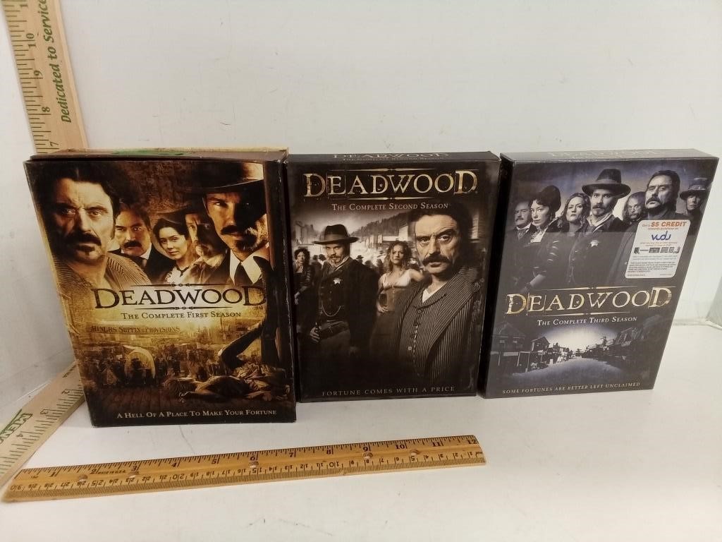 Deadwood DVD SEASONS 1,2&3