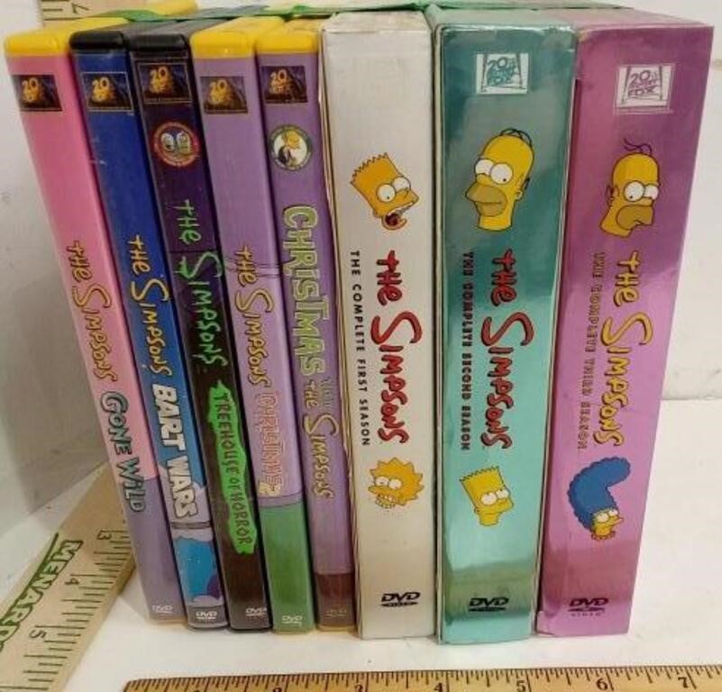 The Simpsons DVDS