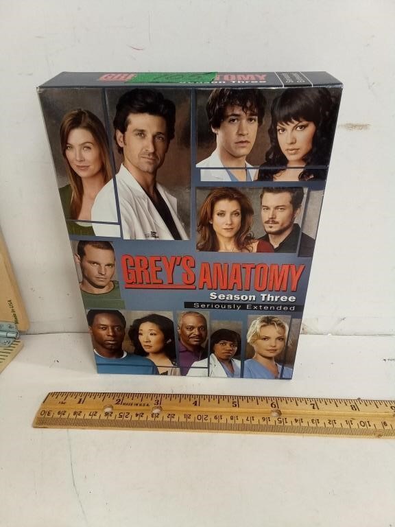 Grey's Anatomy Season 3 DVDS SET