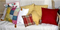 Lot of Misc Pillows Decor Furniture