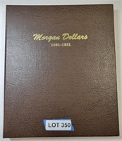 Empty Morgan Dollars 1891-1921 Book