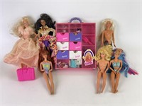 Selection of Barbies and Accessories