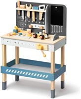ROBUD Tool Bench Set for Toddlers Wooden