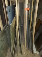 MISC LOT OF CUT GLASS IN 3 SECTIONS