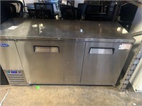 Atosa 2 Door 69'' Back Bar Cooler