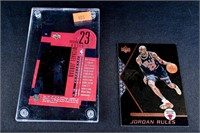 (2) Michael Jordan cards; 1998 Upper Deck/Hologram