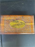 Decorative Wooden Trinket Box #2