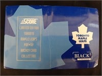 1994 Score Black's Studio Toronto Leafs Card Set