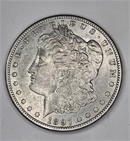 1897 s AU-BU Morgan Dollar Better Date