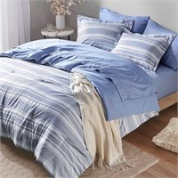 7pc Full Size Comforter Set with Sheets