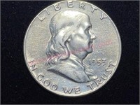1953 Franklin Half Dollar (90% silver)