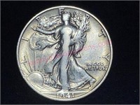 1941-S Walking Liberty Half Dollar (90% silver)