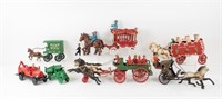 Grouping of Cast Iron Toys