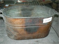 Galvanized copper boiler (no lid)