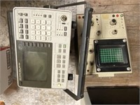 HP 3561A Spectrum Analyzer, Oscilloscope