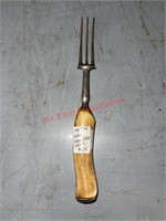 1800’s stag handle antique fork (Connex 2)